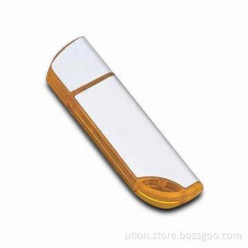 Plastic USB Flash Stick 2.0, 1-32GB Memory Capacity, Free Sample and Logo